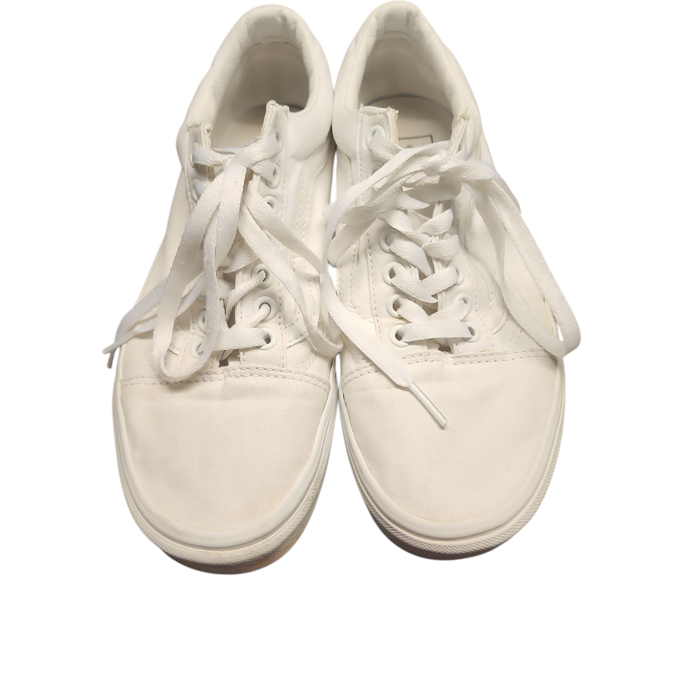 Vans Women's White Sneakers 8.5